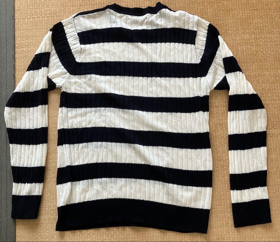 Ciaopanic 黒白ストライプ ニット Mサイズ — image 2