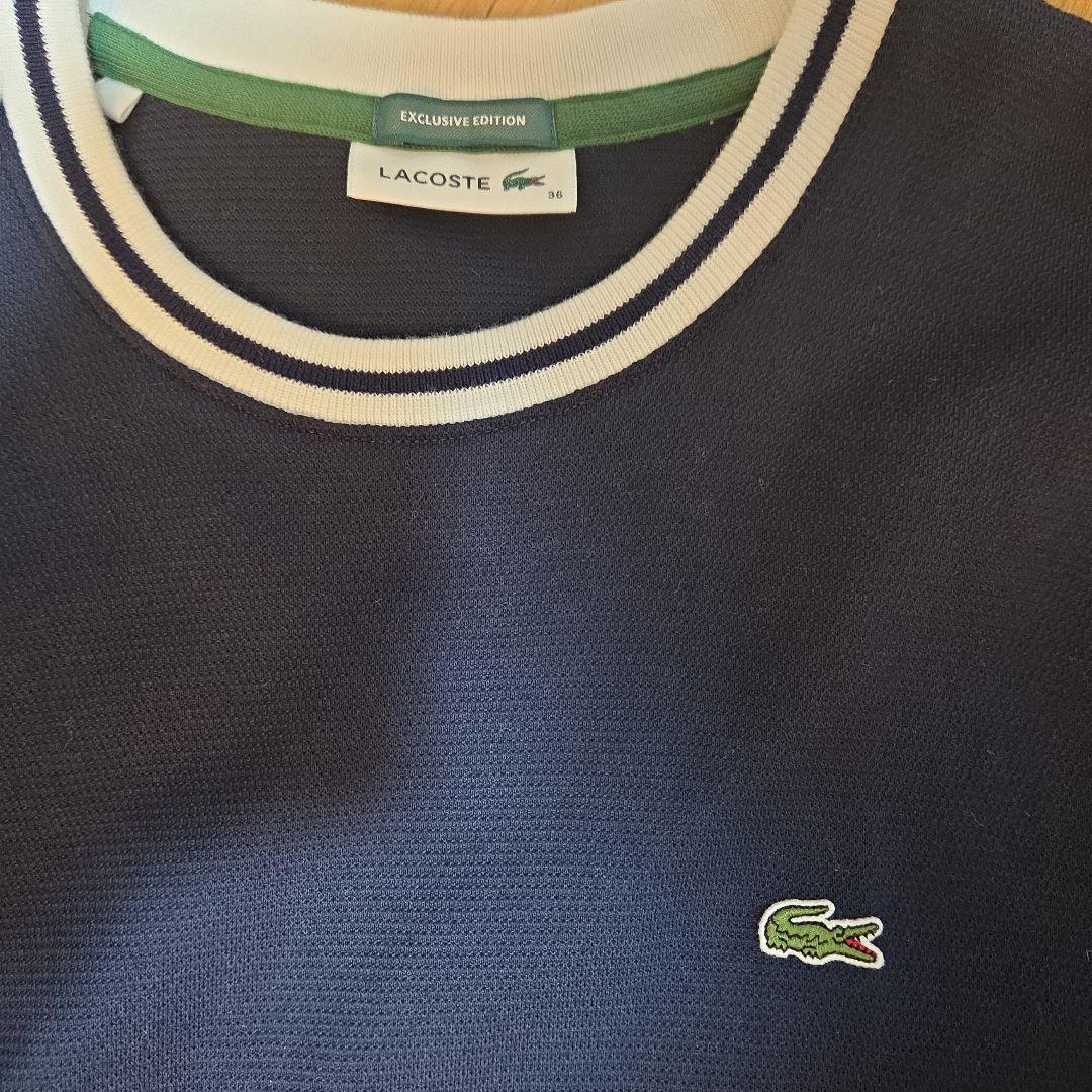 【別注】LACOSTE カノコ クルーネック ワンピース　ラコステ　ポロ — image 3