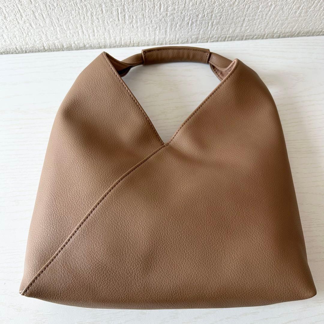 【極美品】TOPKAPI トプカピ ワンハンドルバッグ　 モカブラウン　軽量 — image 3