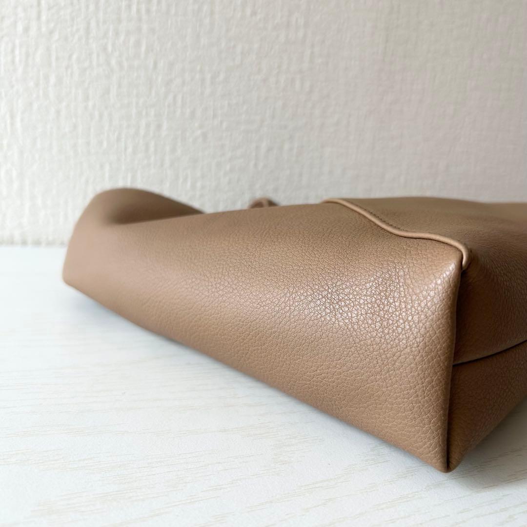 【極美品】TOPKAPI トプカピ ワンハンドルバッグ　 モカブラウン　軽量 — image 4