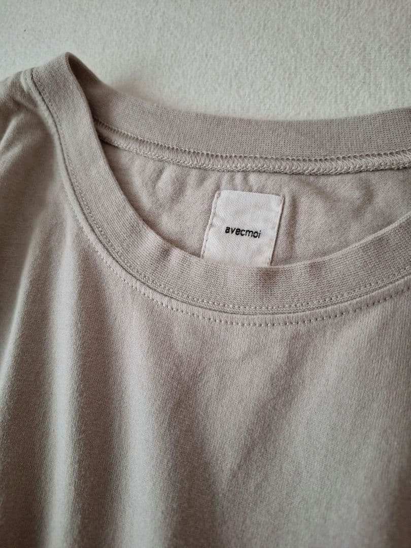 難あり フェリシモ アヴェクモワ バイカラーTシャツ size 1(M-L相当) — image 4