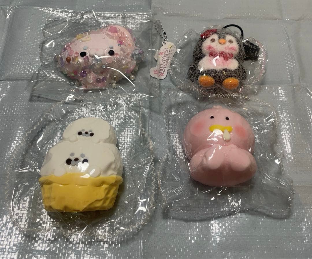 スクイーズ　４点　海の生き物 — image 2