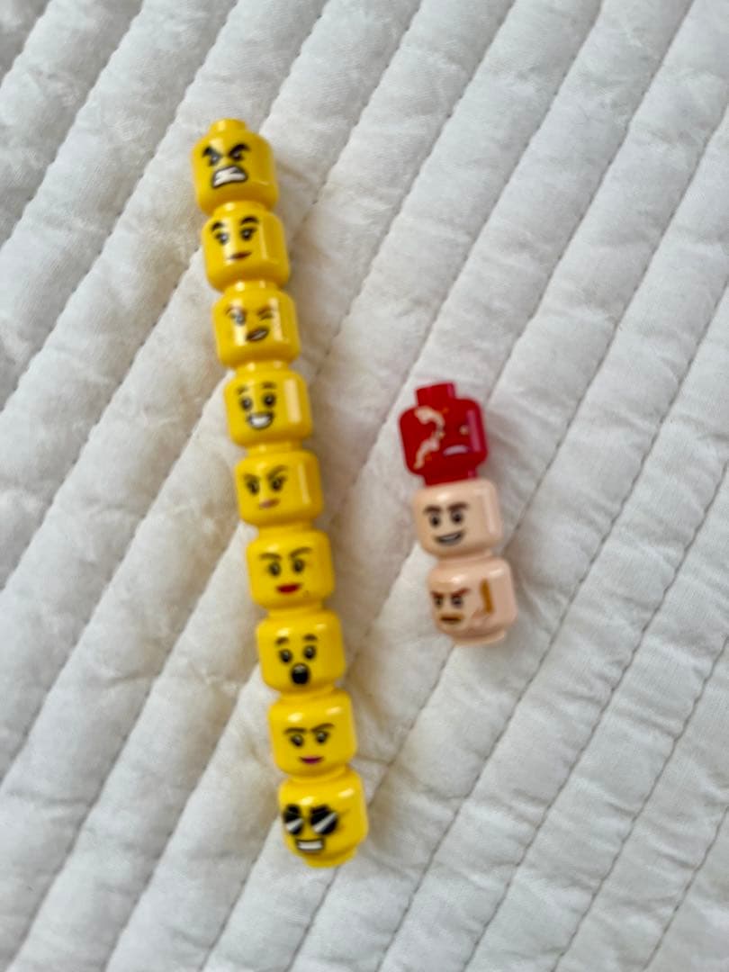 LEGO ミニフィグ ヘッド パーツ セット — image 4