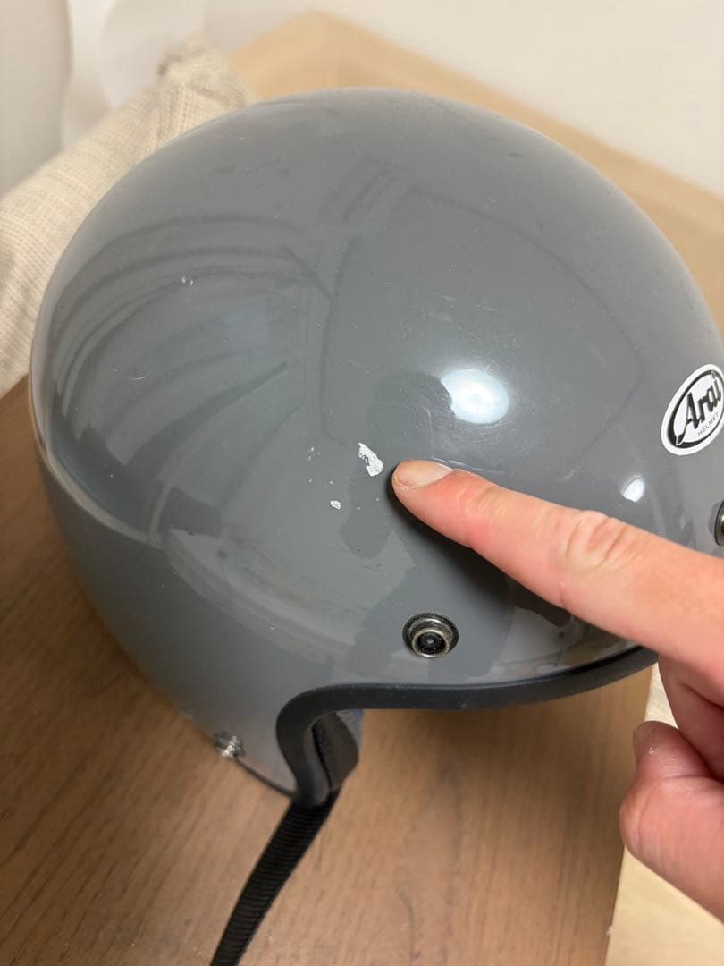 Arai ジェットヘルメット グレー classic mod — image 2
