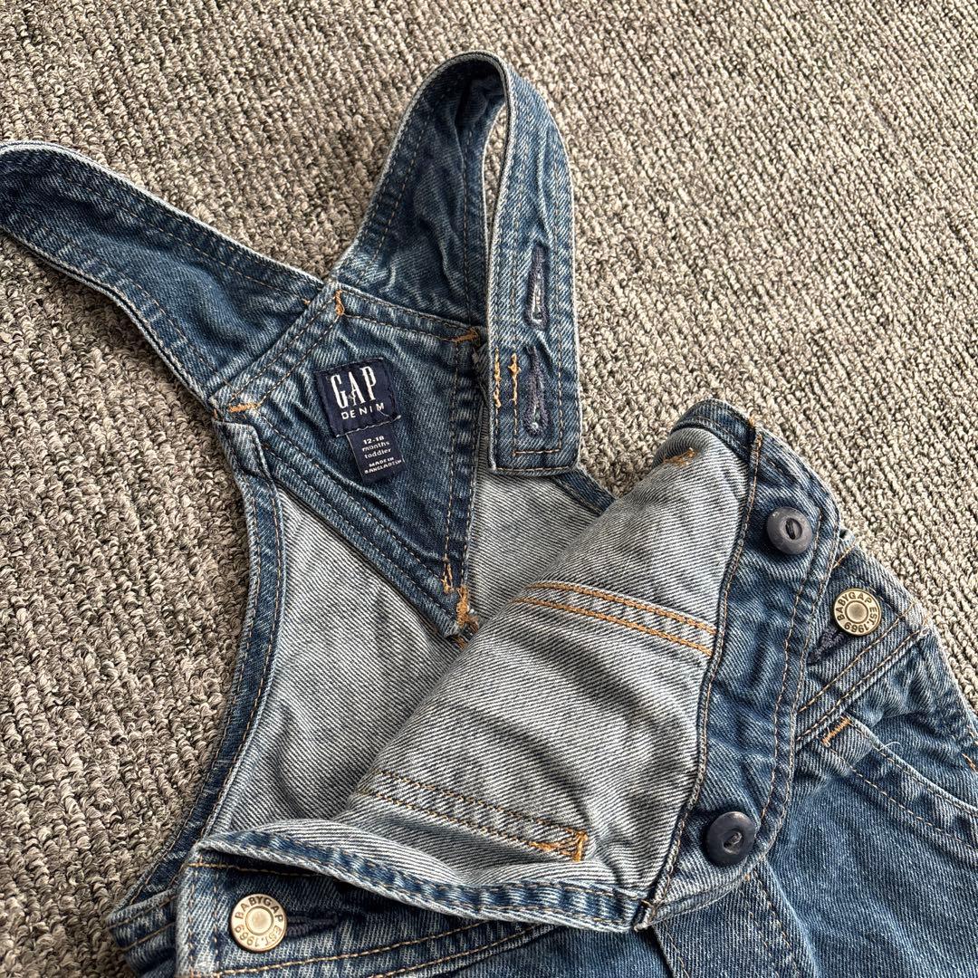 babyGAP デニムオーバーオール80cm — image 3