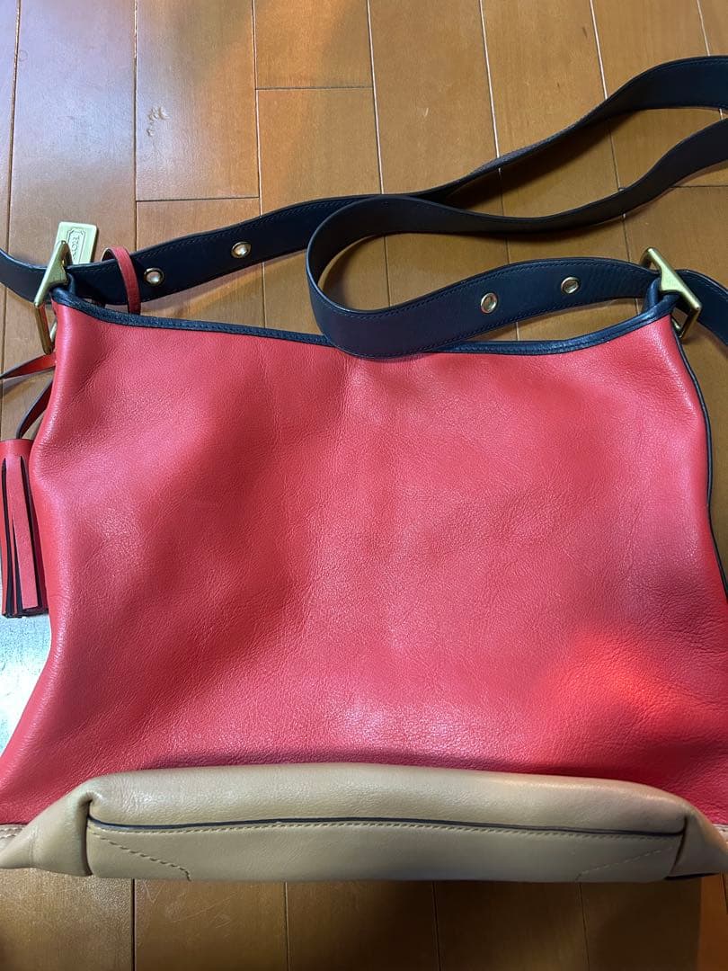 COACH ショルダーバッグ レッド/ネイビー — image 2