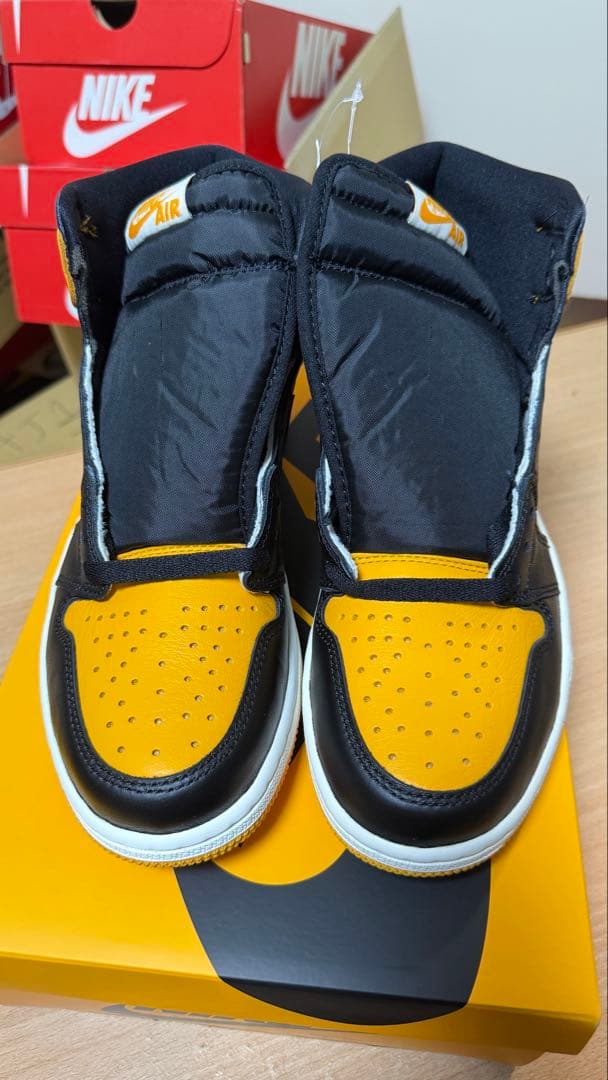 エアジョーダン1 ナイキ　レトロハイOG TAXI イエロートゥ 26.5cm — image 3
