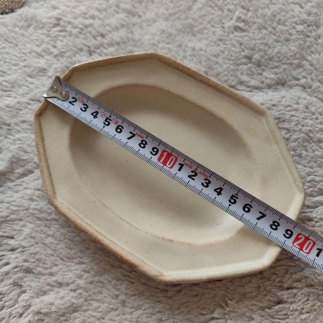 益子焼　わかさま　八角形皿　和食器 — image 3