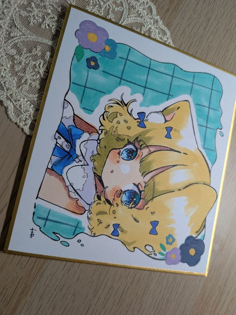 手描き　オリジナルイラスト　アナログ　manga「高嶺の…」 — image 2