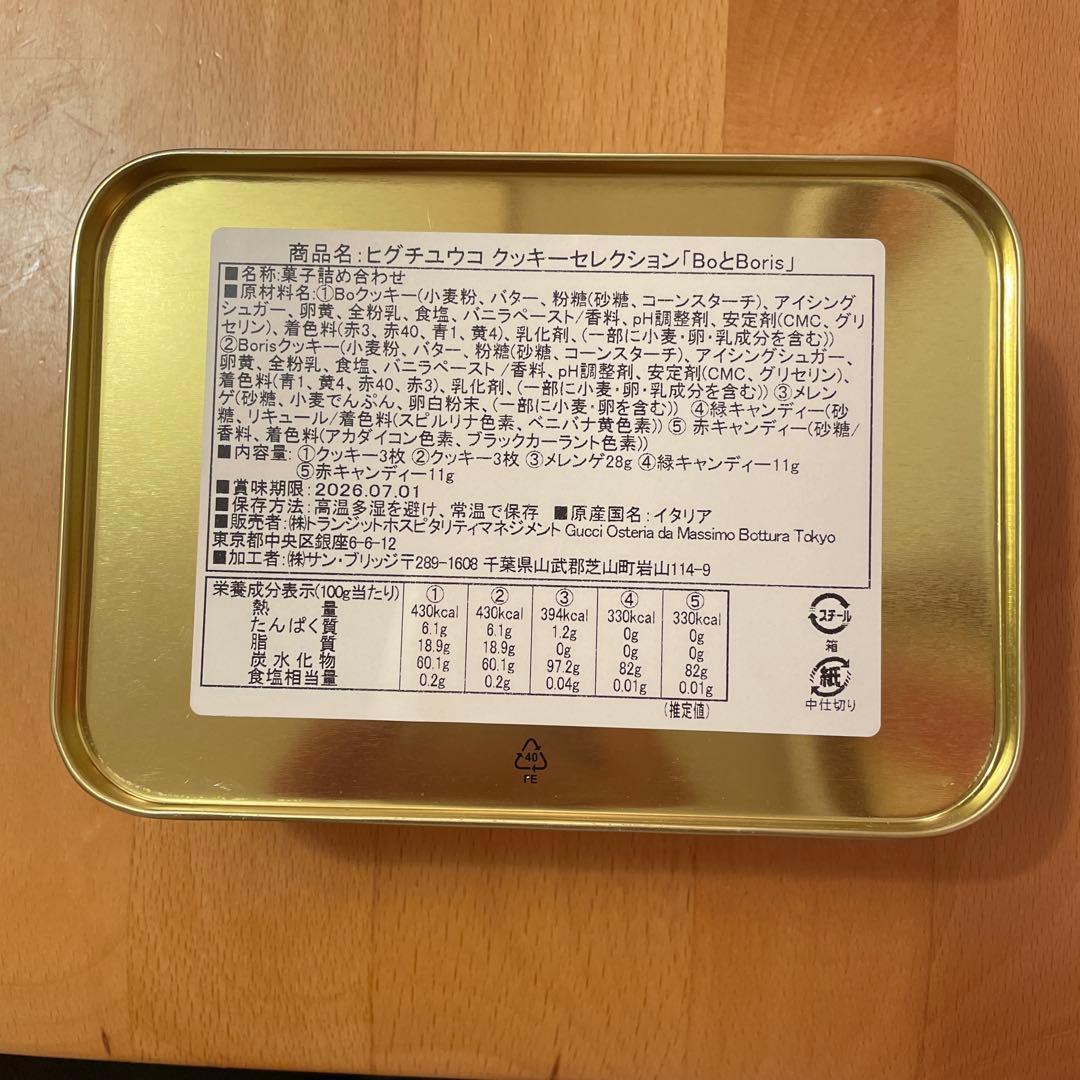 【美品】値下げGUCCI OSTERIA Xヒグチユウコ 空き缶 中身なし — image 2