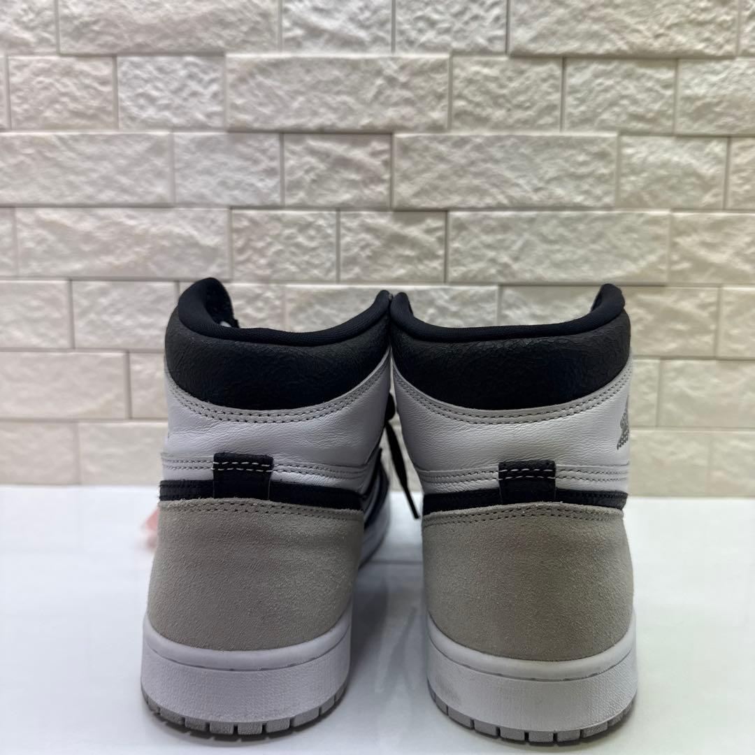 S00888 NIKE ナイキ aj1 エアジョーダン1 白黒 ストリート — image 4