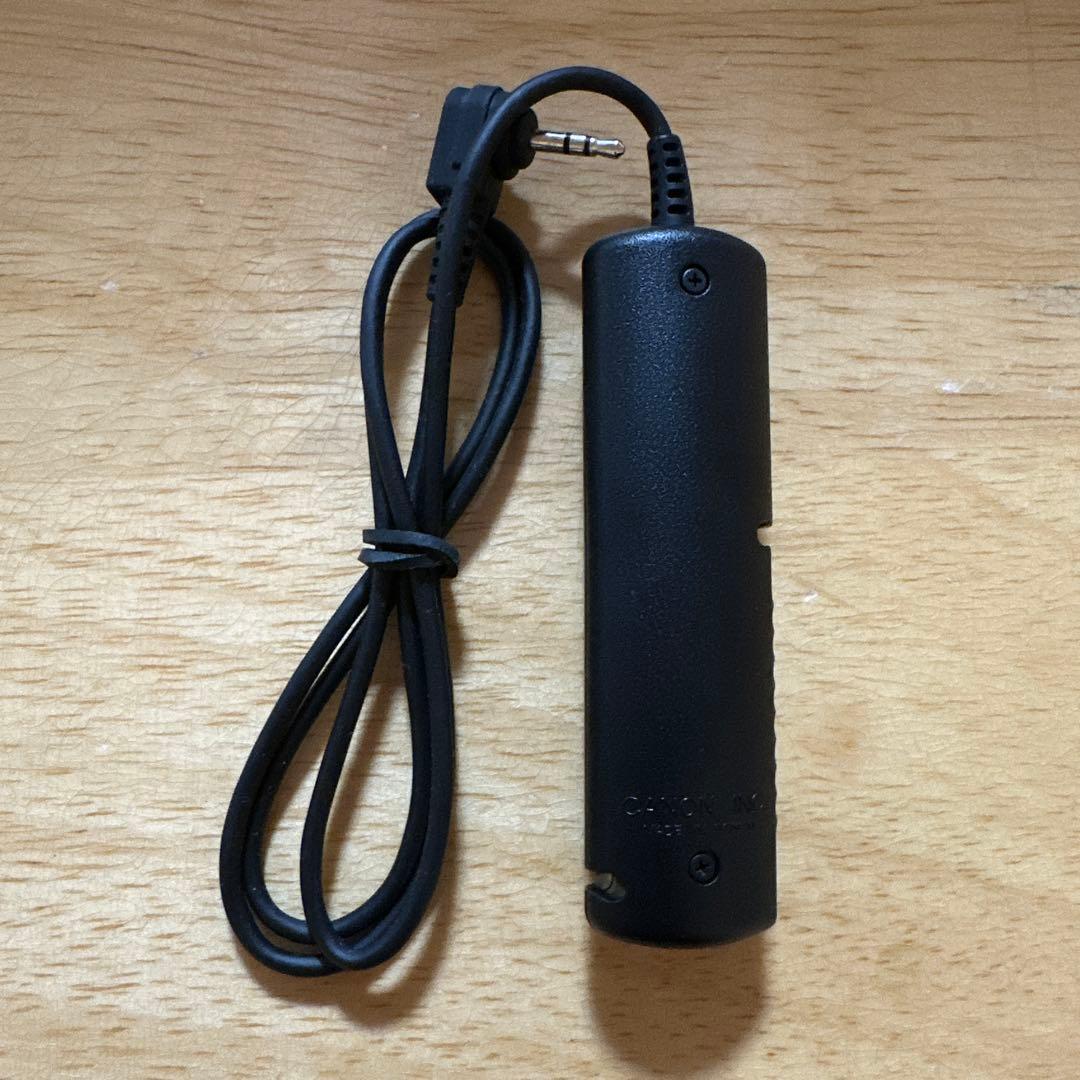 Canon　キヤノン　 RS-60E3 リモートスイッチ　未使用品　説明書付き — image 2