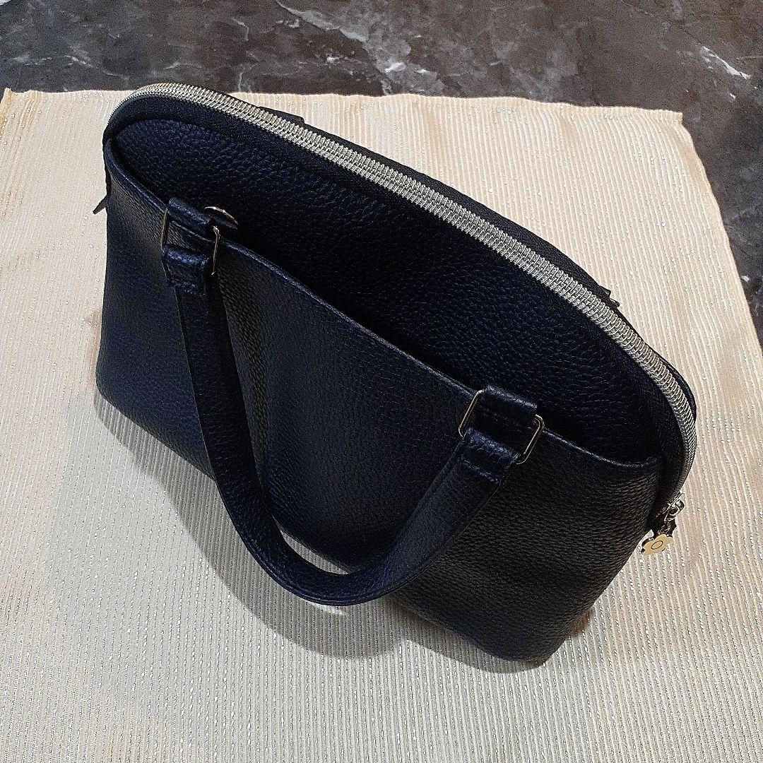 MARY QUANT ハンドバッグ ブラック デイジー — image 2