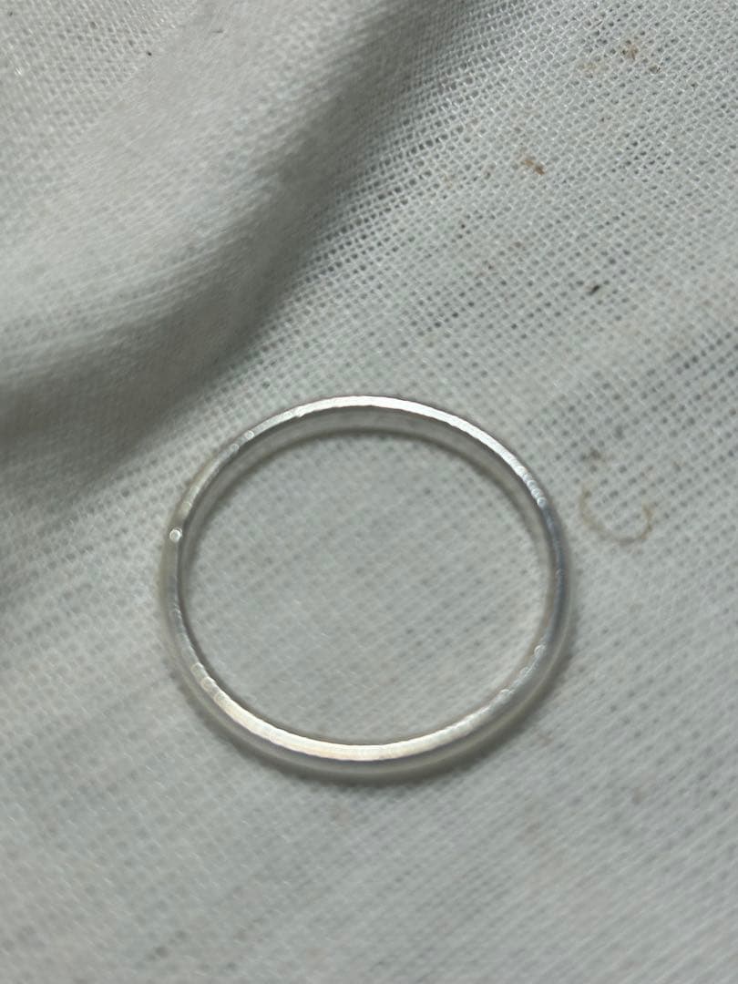 カレン甲丸ラウンドKarensilverシルバー29号純銀指輪マリッジリングrく — image 5