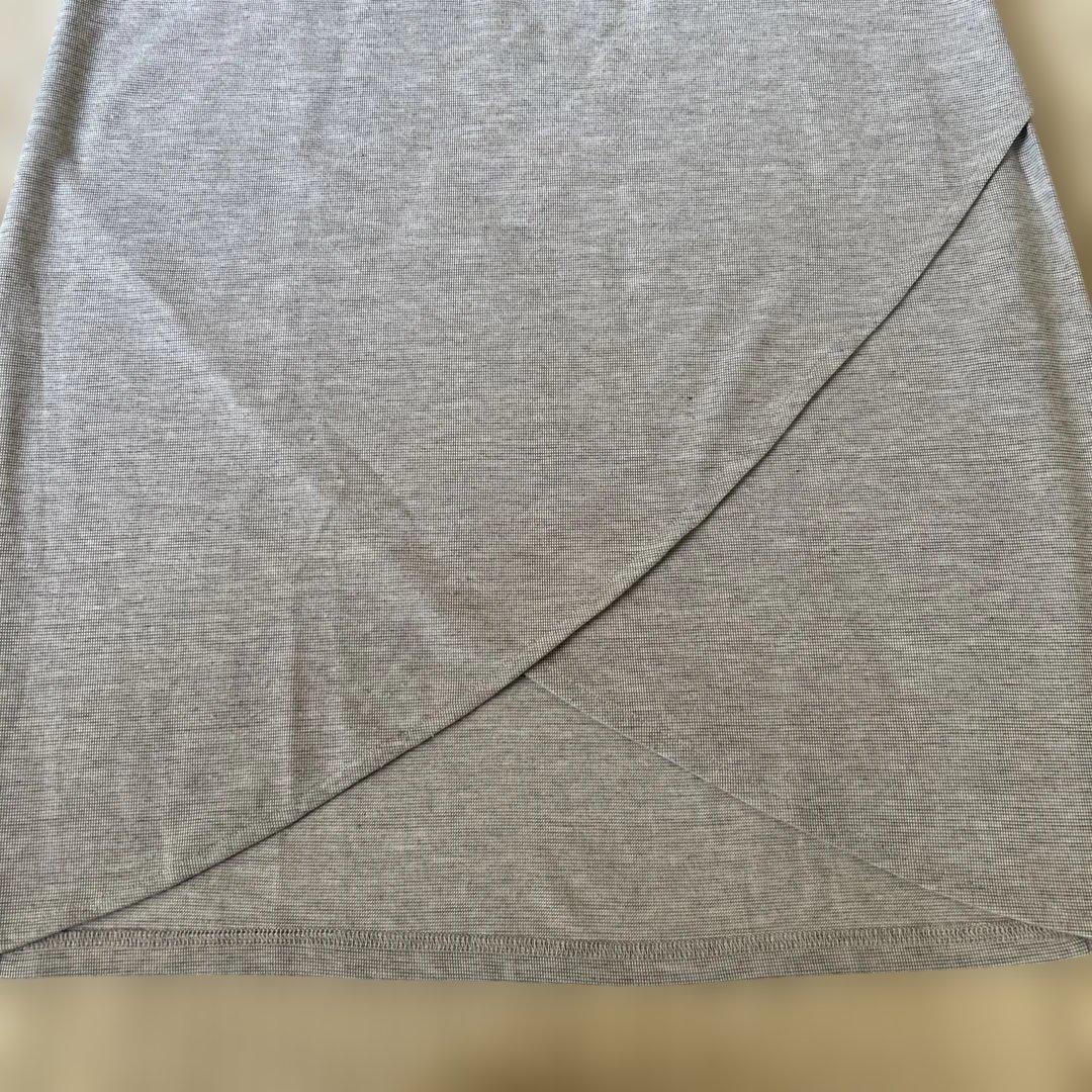 【美品】Ranan グレー 半袖 チュニック カットソー Mサイズ — image 5