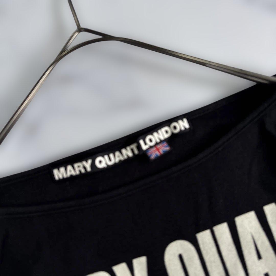 ✨美品✨MARY QUANTマリークワントロンT カメリア黒M mr466 — image 2