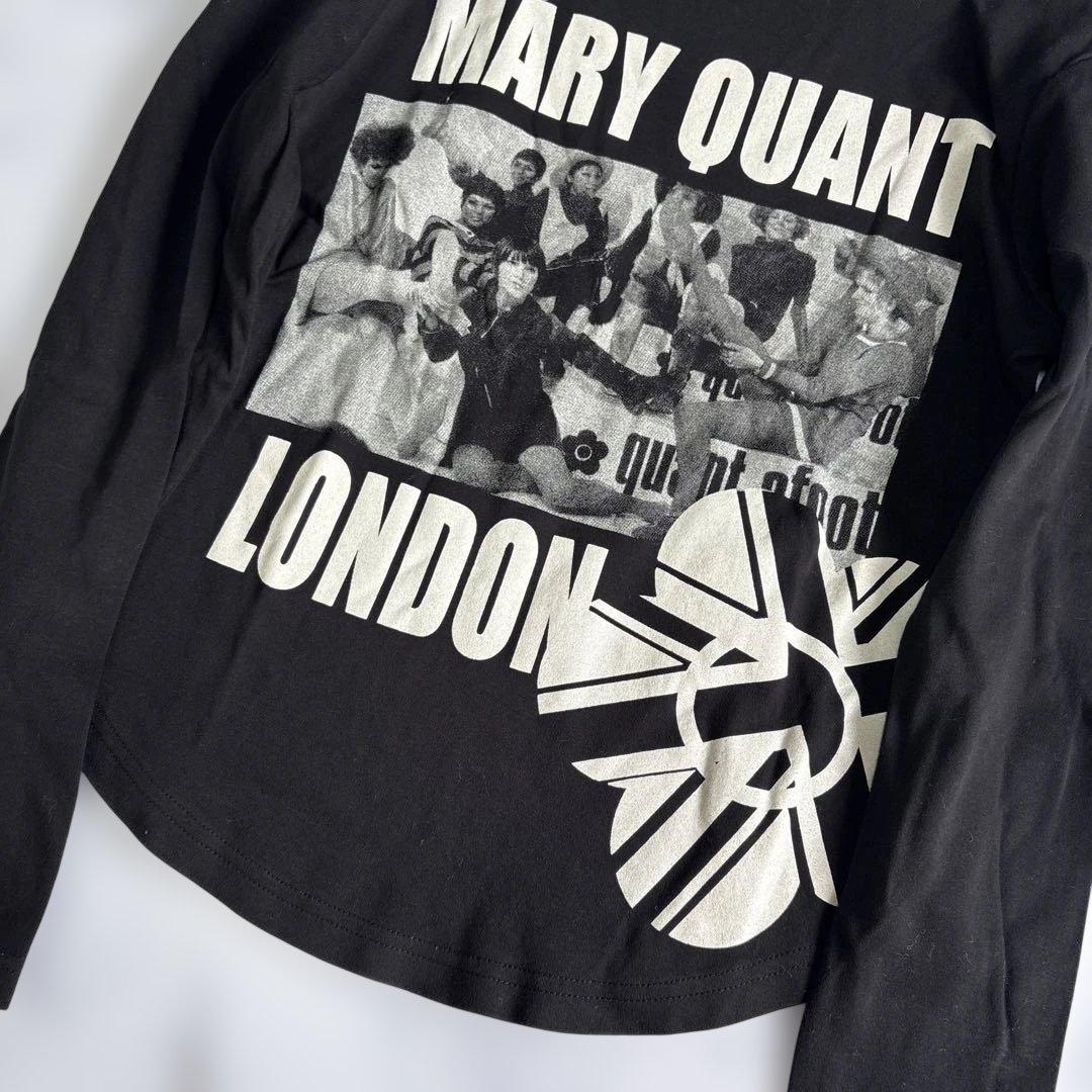 ✨美品✨MARY QUANTマリークワントロンT カメリア黒M mr466 — image 3