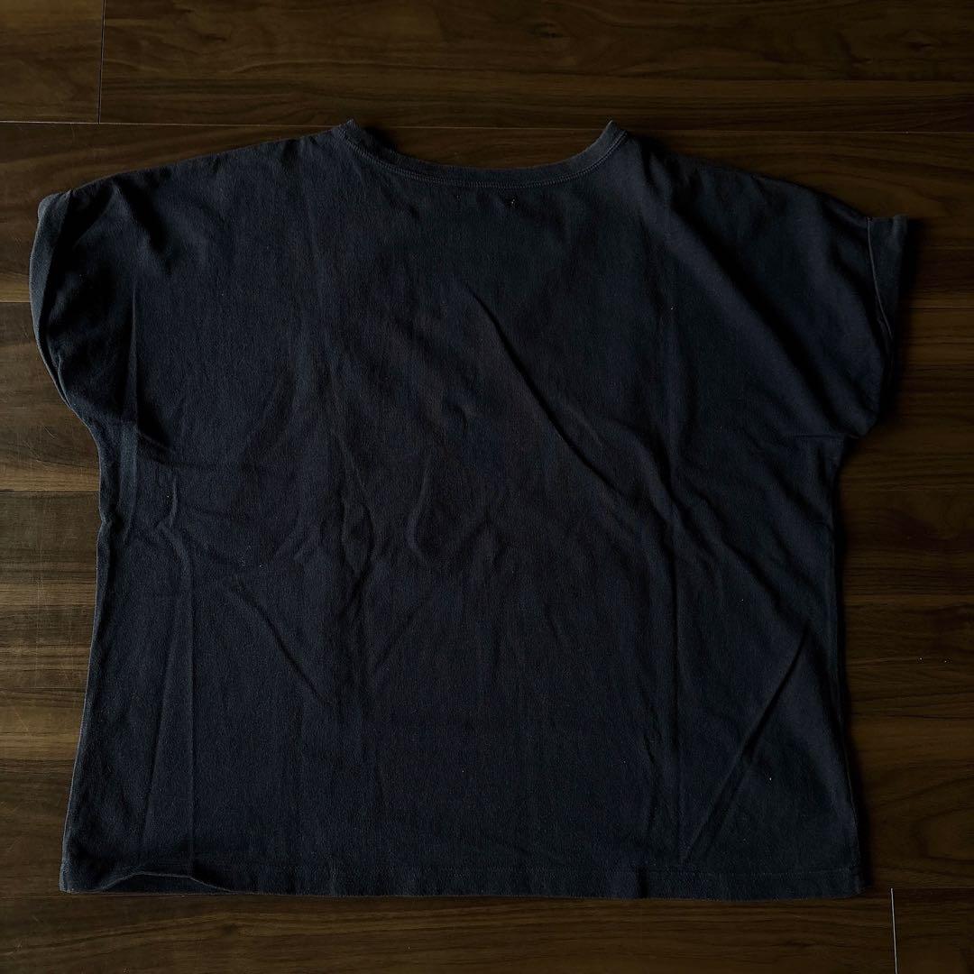 NATURAL LAUNDRY ネイビー半袖Tシャツ — image 2