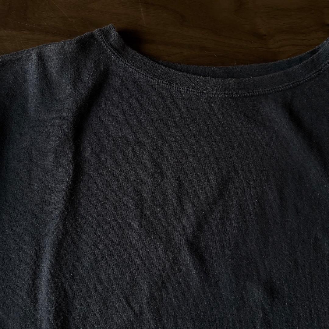 NATURAL LAUNDRY ネイビー半袖Tシャツ — image 4
