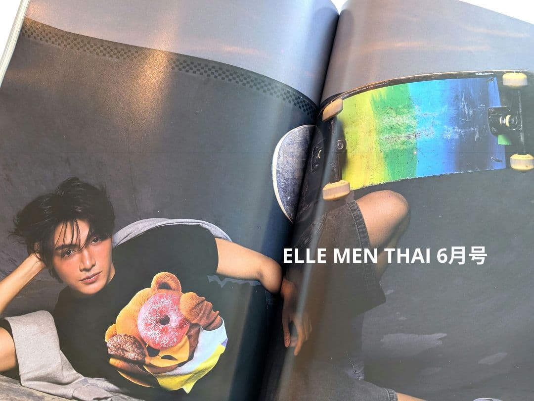 ELLE MEN THAI 6月号 JoongDunk ZEE NUNEW — image 2