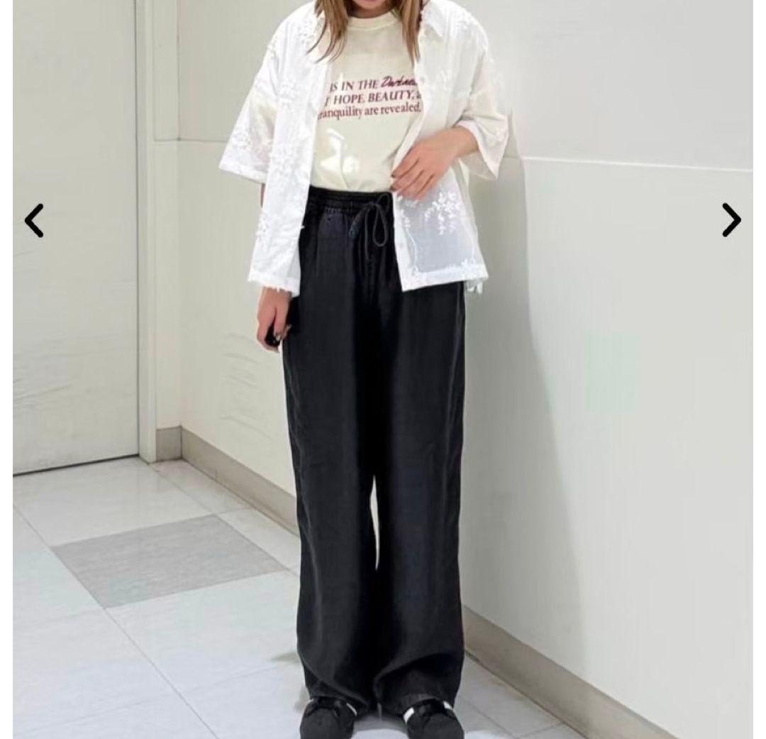 【coen】スザンヌコラボ Suu ピグメント短丈ゆるTシャツ — image 4