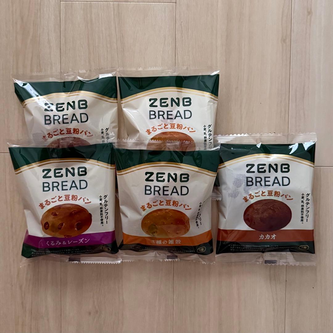 ❤️新品・未使用❤️糖質オフの豆粉パン ゼンブ ブレッド 5個セット — image 2