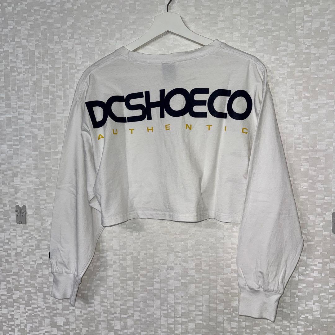 GYDA×DCSHOECO コラボ長袖 クロップド丈 ホワイト　ジェイダ — image 4