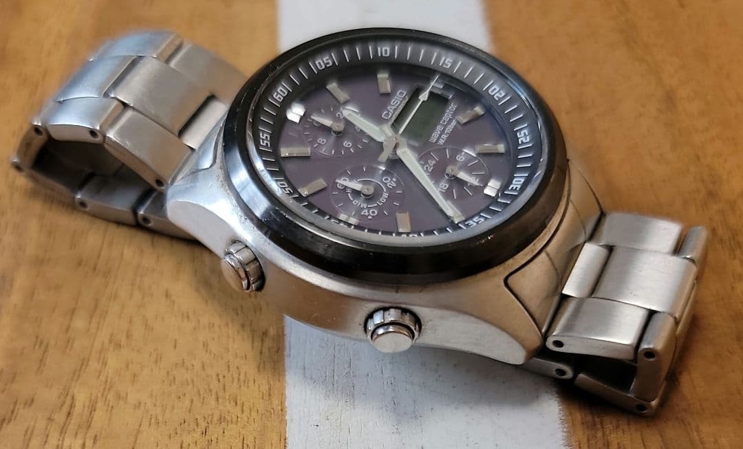 【稼働品】CASIO Wave Ceptor WVQ-500DJ — image 3