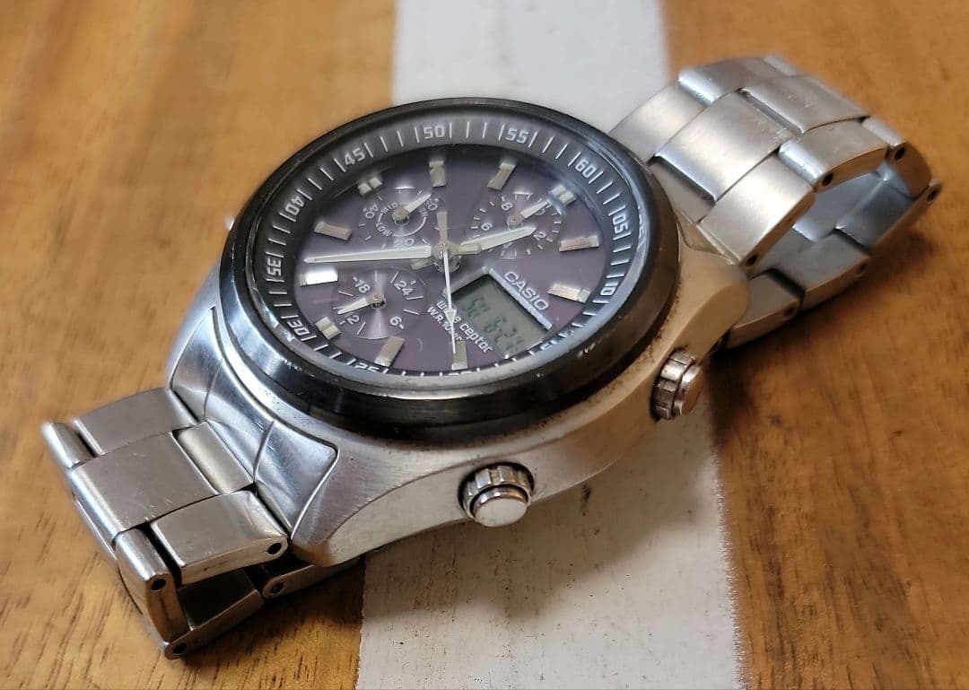 【稼働品】CASIO Wave Ceptor WVQ-500DJ — image 4