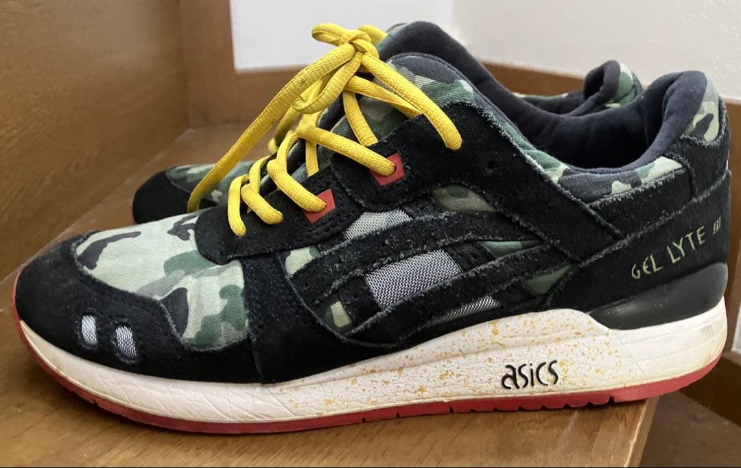 BAIT× ASICS GEL-LYTE III Vanquish Camo！ — image 2