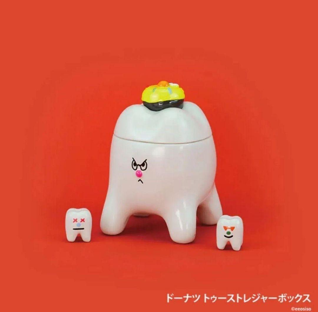 １コ　ドーナツ　新品未開封未使用　Eeosiso トゥーストレジャーボックス　歯 — image 4