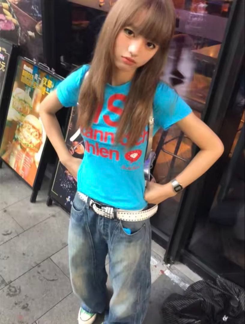 Y2K ギャル Tシャツ — image 2