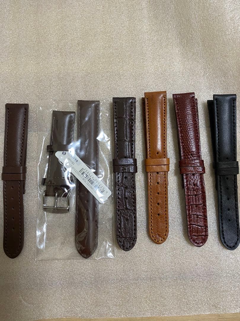 腕時計ベルト 6セット seiko citizen orient gucci — image 2