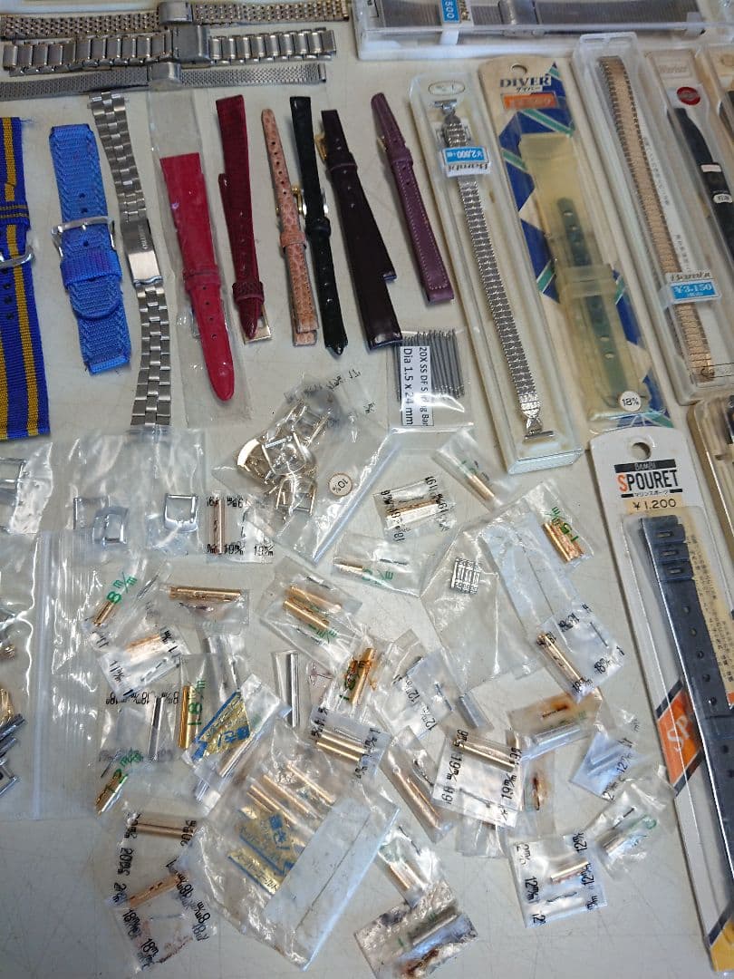 腕時計ベルト 腕時計バンド 尾錠 腕時計パーツ まとめ売り — image 5