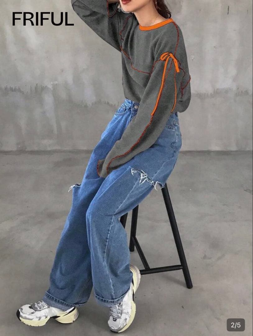 FRIFUL オーバーサイズ ロンT — image 4