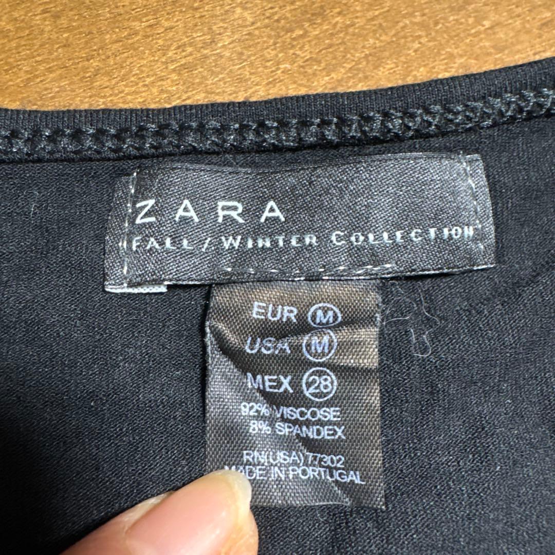 ZARAブラックチュニック — image 3