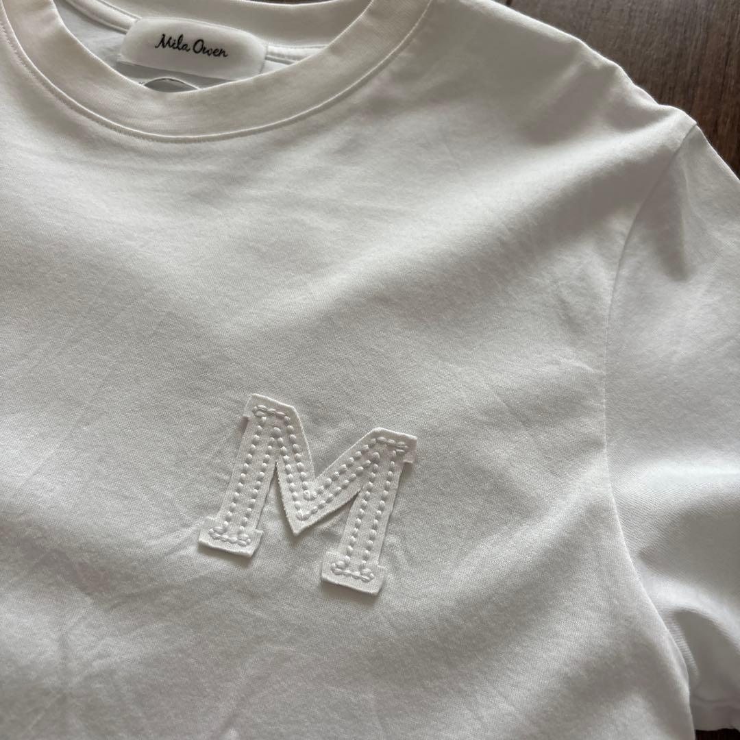 Mila Owen Mロゴ2サイズハイラインTシャッ — image 4