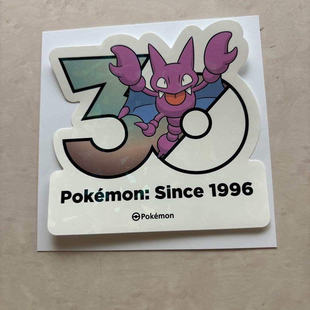 韓国　Pokémon 30周年記念ステッカー グライガー — image 2