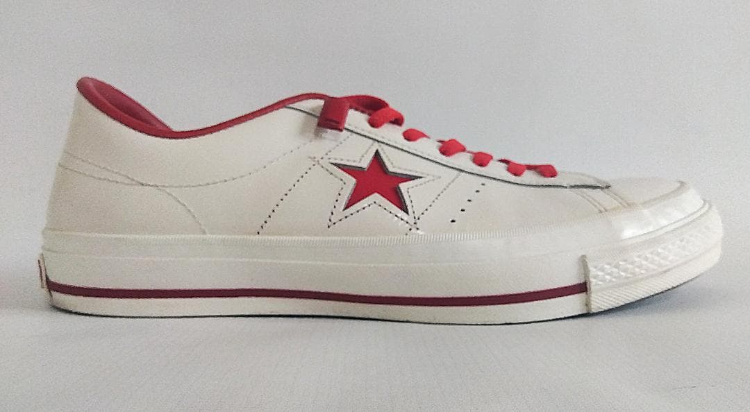 Converse コンバース ワンスター US9(27.5cm) 白×赤 — image 5