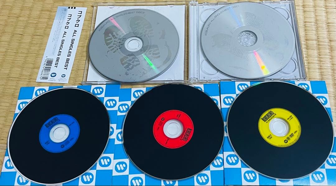 【良品の盤面・5枚組】コブクロ⭐️ALL SINGLES BEST・2アルバム — image 4