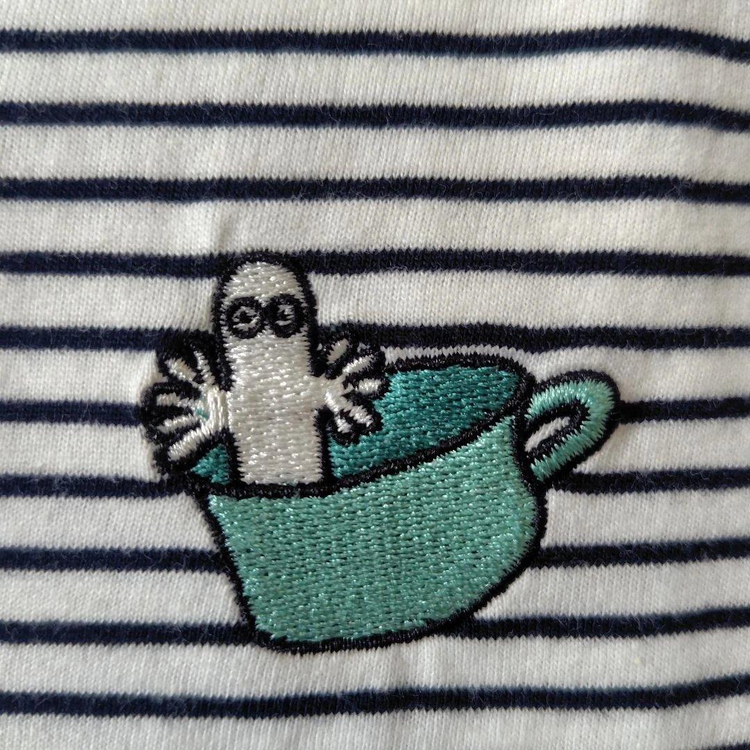 konhs0225mt様専用長袖Tシャツ　ムーミン(ニョロニョロ)Sサイズ大き目 — image 4