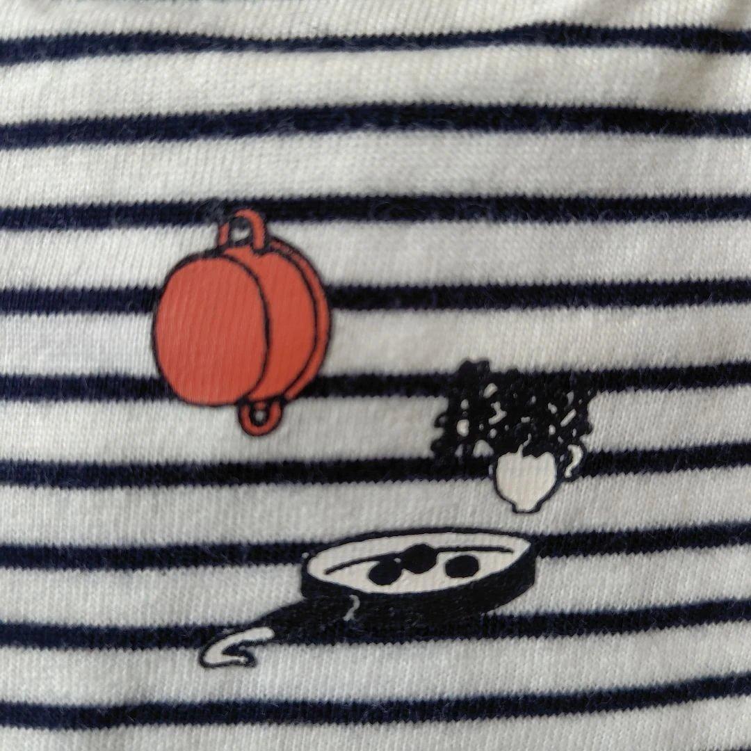 konhs0225mt様専用長袖Tシャツ　ムーミン(ニョロニョロ)Sサイズ大き目 — image 5
