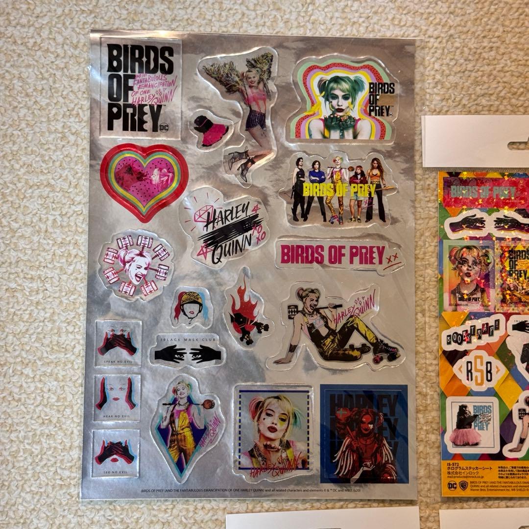 【未開封】ハーレイ・クインの華麗なる覚醒　ステッカー　シール — image 2
