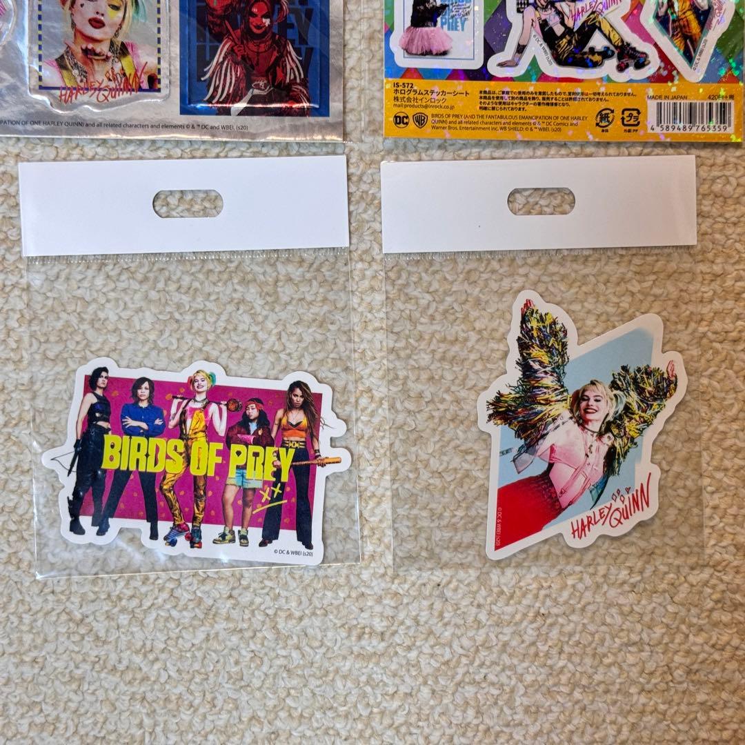 【未開封】ハーレイ・クインの華麗なる覚醒　ステッカー　シール — image 4