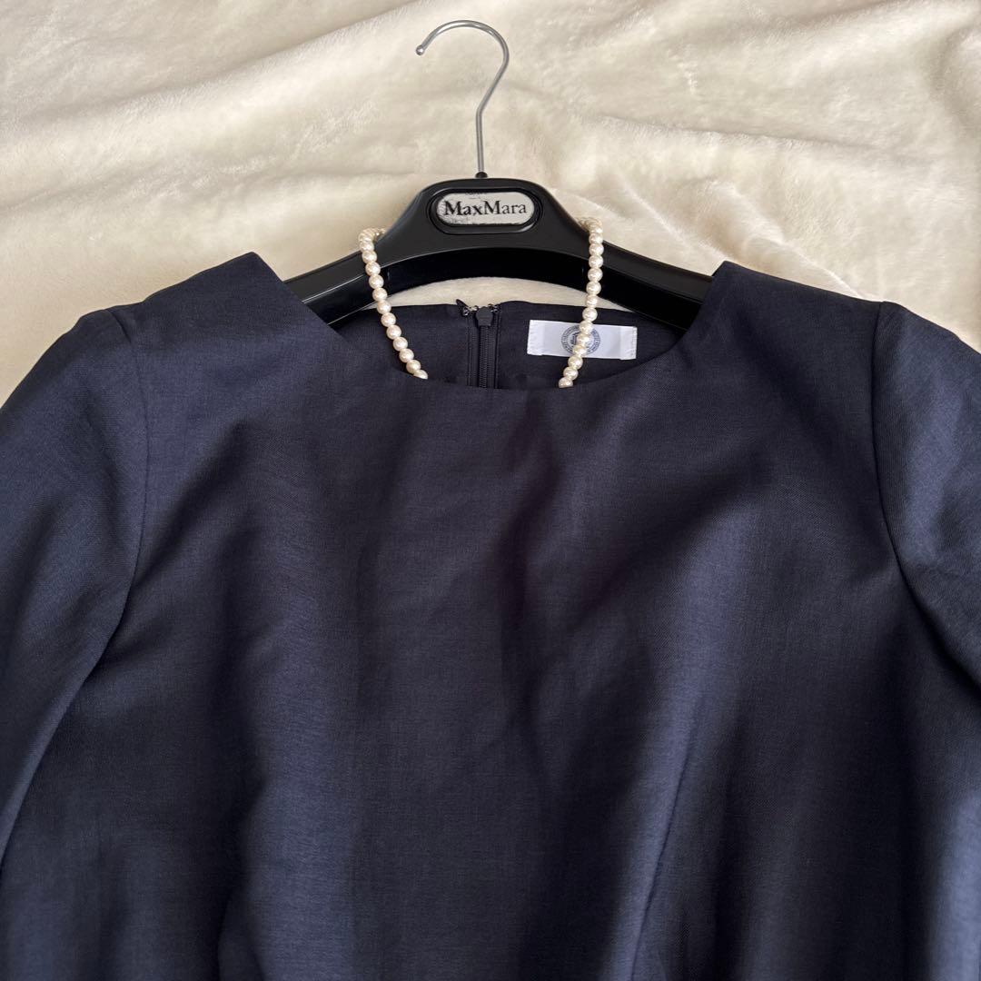 J.PRESS ジェイプレス ネイビー ワンピース — image 2
