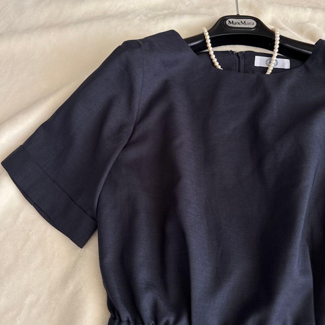 J.PRESS ジェイプレス ネイビー ワンピース — image 3