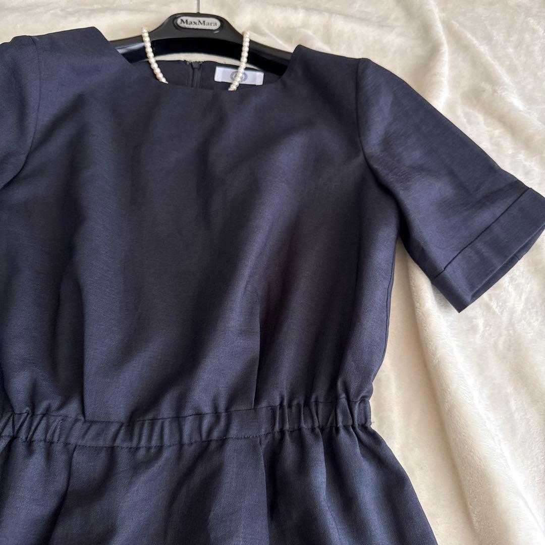J.PRESS ジェイプレス ネイビー ワンピース — image 4