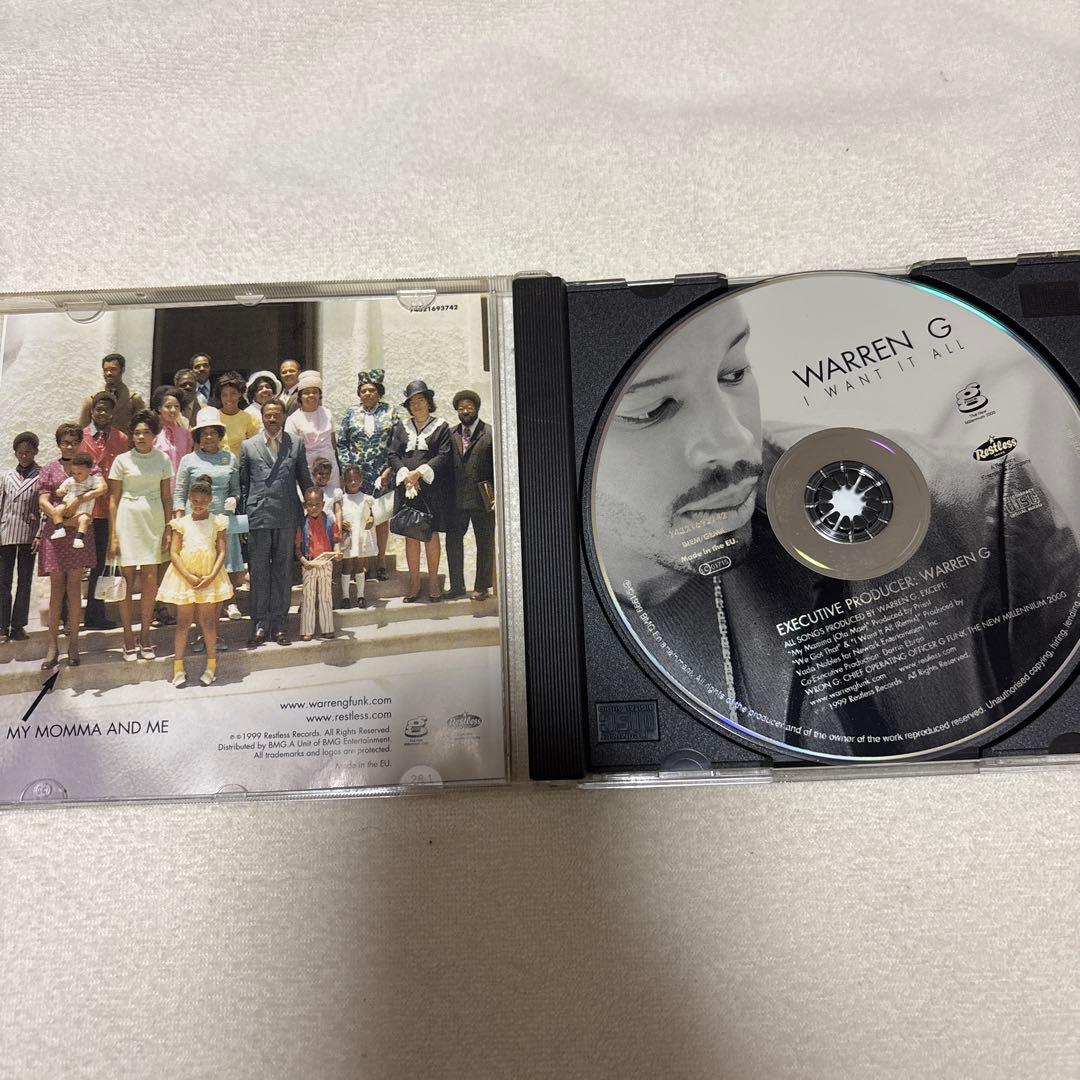 Warren G I Want It All CD — image 3
