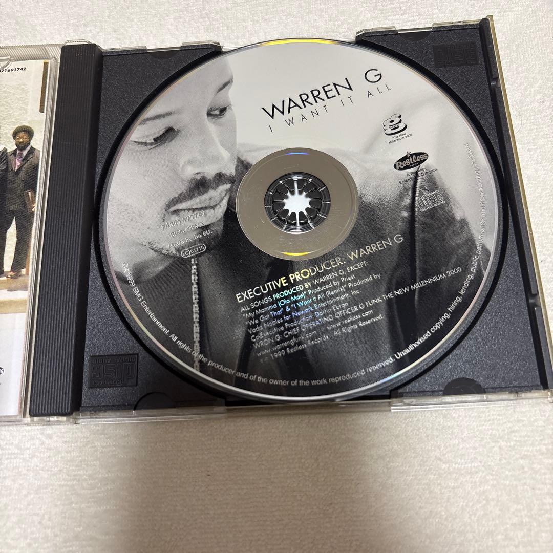 Warren G I Want It All CD — image 4