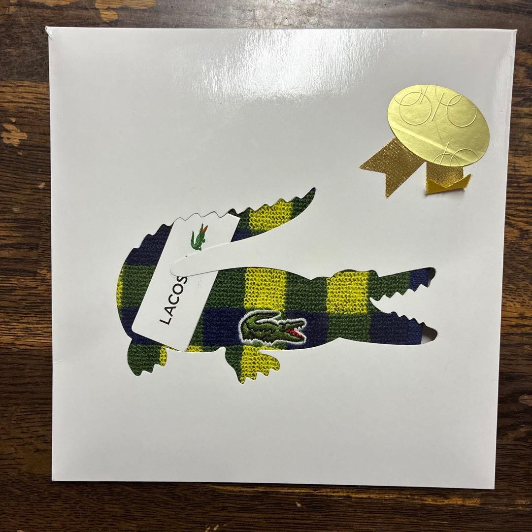 LACOSTE ラコステ ハンカチ チェック柄 — image 3